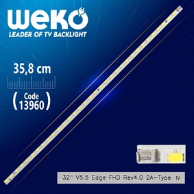 32 V5.5 EDGE FHD REV4.0 2A-TYPE V (LC320EUA SC A1) (NO:6-A) (33 LEDLİ)  35.8 CM (WK-583)