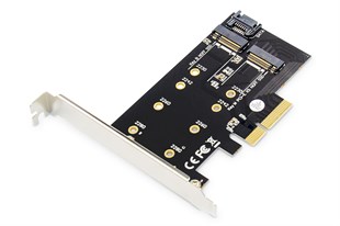 M.2 NGFF / NVMe SSD PCI Express 3.0 (x4) Kart (M.2 NGFF / NVMe SSD PCI Express 3.0 (x4) Add-On Card)