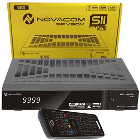 NOVACOM SPYBOX S11 CI/TURBO PLUS 4K IP TV SET TOP BOX UYDU ALICISI