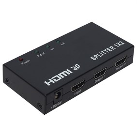 POWERMASTER PM-14217 1.4V 1080P 2 PORT HDMI SPLITTER DAĞITICI