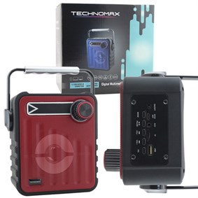 TECHNOMAX TM-2033 USB/SD/FM/BLUETOOTH DESTEKLİ TAŞINABİLİR SPEAKER